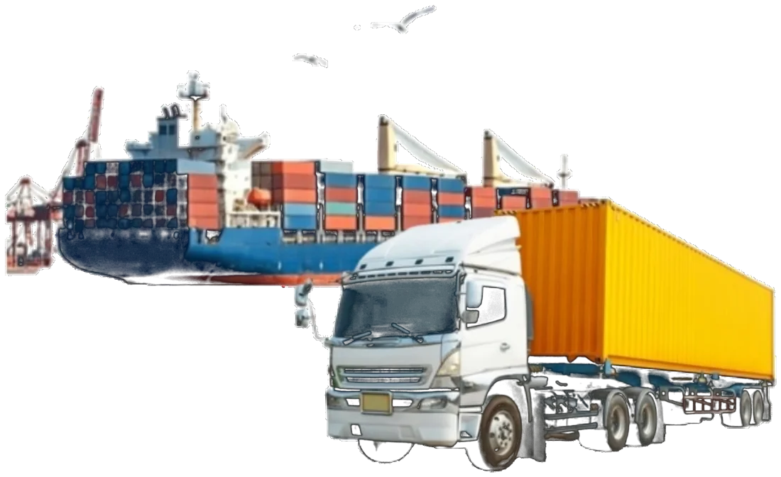 Container ship for global seafood export