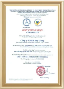 HACCP Certificate